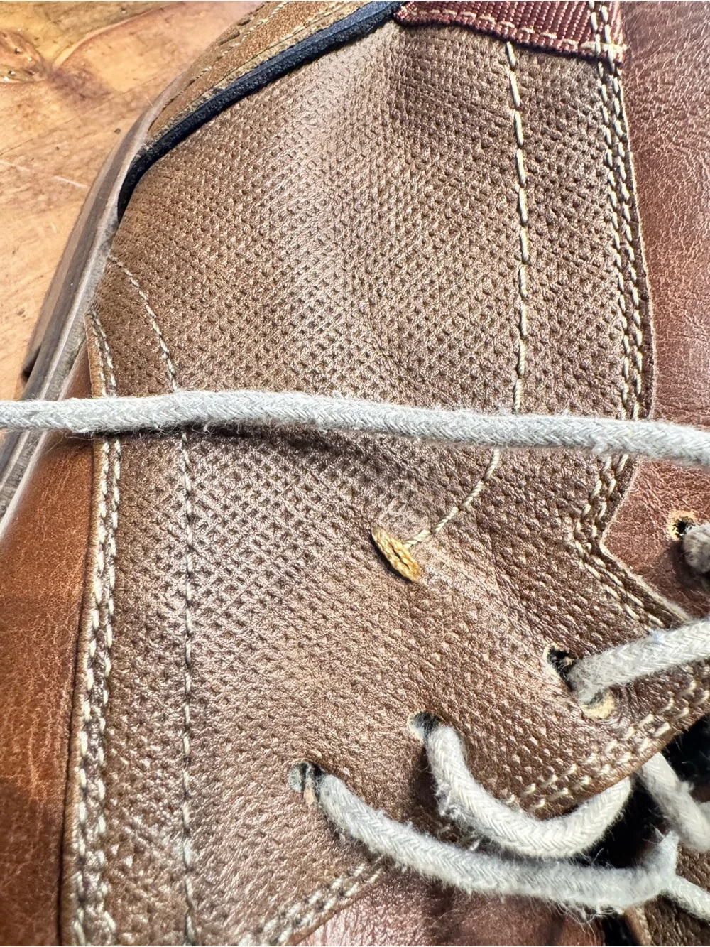 Freeman brown leather